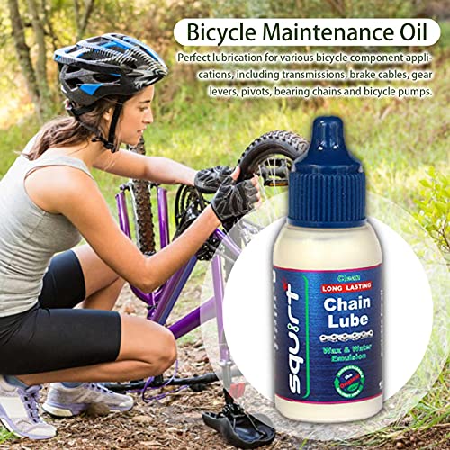 Aceite De Mantenimiento De Bicicletas, Lubricante Para Cadenas De Bicicletas, Limpiador De Cadenas De Lubricante Para Bicicletas, Aceite Seco Para El Cuidado De Cadenas Cerosas Para Bicicletas Montaña