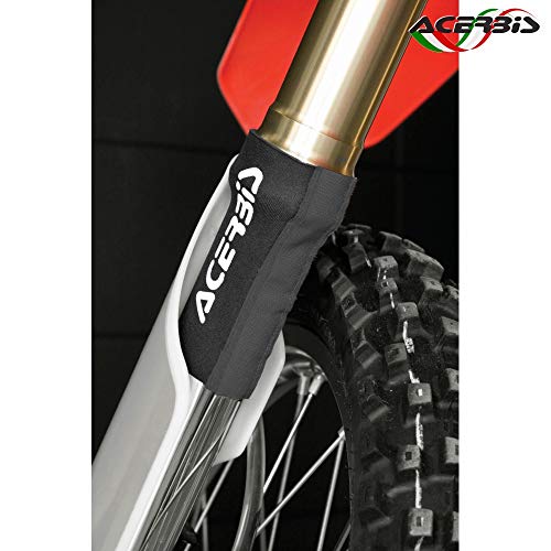 Acerbis 0016976.090 Fuelles con Velcro Horquilla Rovescita, Negro, Talla Única