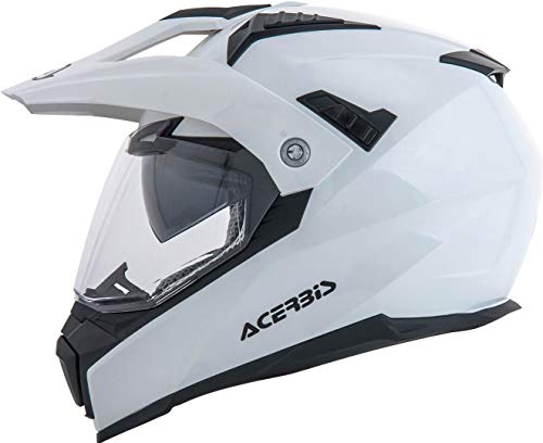 Acerbis Casco Flip Fs-606 Blanco L, Hombre, Multicolor