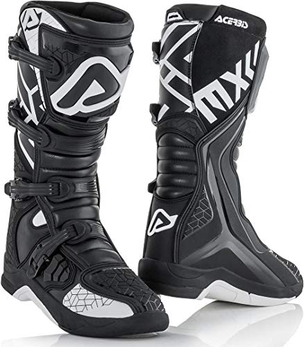 Acerbis Off Road X-Team - Botas de deporte (talla 42), color blanco y negro