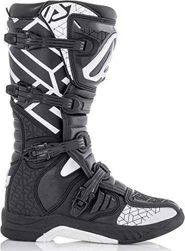 Acerbis Off Road X-Team - Botas de deporte (talla 42), color blanco y negro