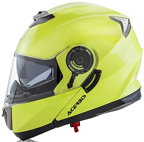 Acerbis Serel Casco Modural, Hombre, Amarillo, Medium