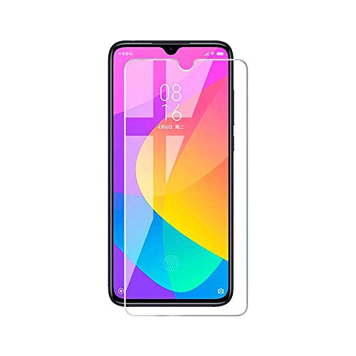 actecom Protector Pantalla Compatible con Xiaomi MI A3 Cristal Vidrio Templado (Case Friendly)