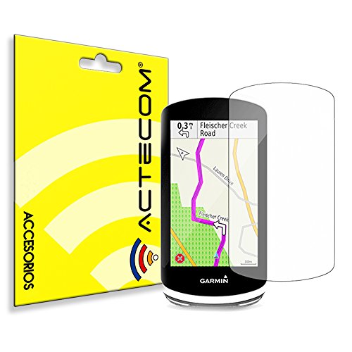 actecom® Protector Pantalla para Garmin Edge 1030 Cristal Vidrio Templado