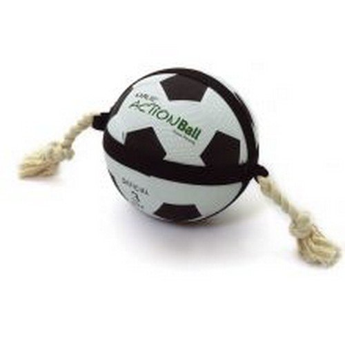 Actionball - Pelota de fútbol de juguete para perros (Pequeño) (Variado)