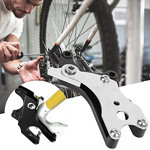 Adaptador de Freno de Disco para Bicicleta Convertidor, Aleación de Aluminio Adaptador de Freno de Disco para Bicicleta Integrado Fácil Instalación Estructura Simple para Modificación de
