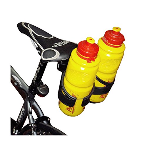 Adaptador Doble Portabidon Bidon Triatlon Duatlon Ironman a Rail de Sillin 3383