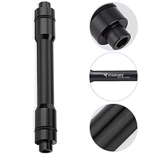 Adaptador Eje de 15 a 9 mm Eje Adaptador de Cubo Bicicleta de montaña Bujes Delanteros Adaptador Eje Pasante para Rodillo Adaptador Eje Bicicleta para Rueda Delantera de Bicicleta de montaña