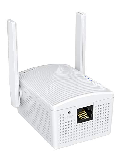 Adaptador WiFi universal de Ethernet a WiFi BrosTrend de 1200Mbps, puente inalámbrico convierte puerto RJ45 a inalámbrico para impresora, Smart TV, cámara IP, videoconsola, PS4 y Xbox