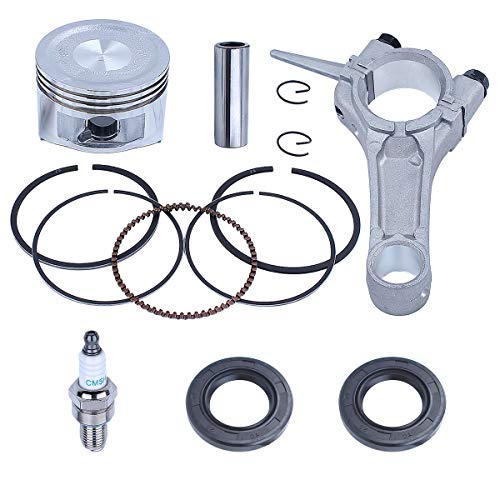 Adefol 68mm Anillos de pistón Biela Cigüeñal Sello de Aceite Kit para Honda GX160 Chino 168F 5.5HP Motor 13200-ZE1-010 13200-ZE1-010