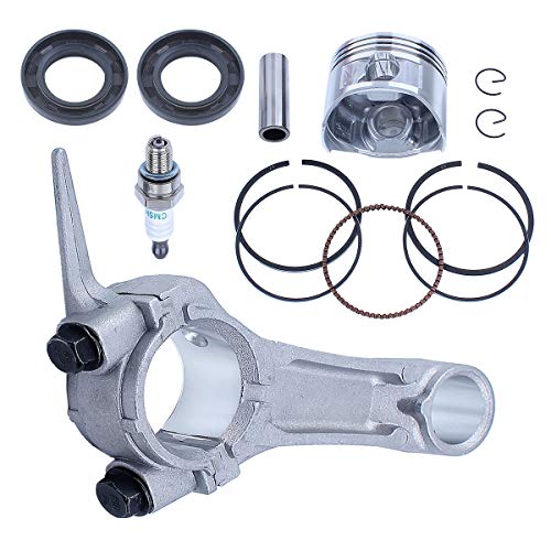 Adefol 68mm Anillos de pistón Biela Cigüeñal Sello de Aceite Kit para Honda GX160 Chino 168F 5.5HP Motor 13200-ZE1-010 13200-ZE1-010