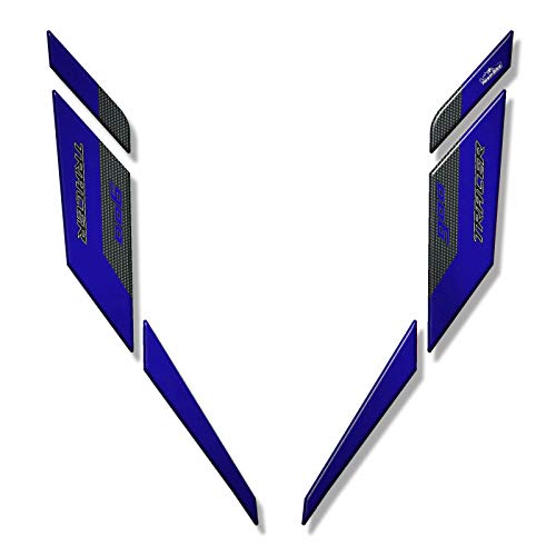 Adhesivo 3D Para Placa Frontal Compatible Con YAMAHA Tracer 900gt 2019 Azul