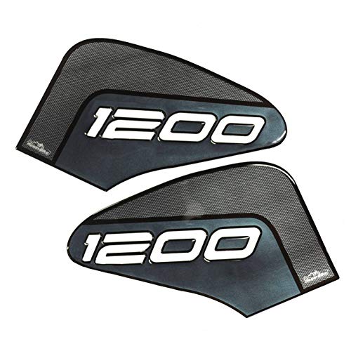 Adhesivos 3D Protecciones Lateral Depósito compatible con Triumph Tiger Explorer 1200-2019 Marine