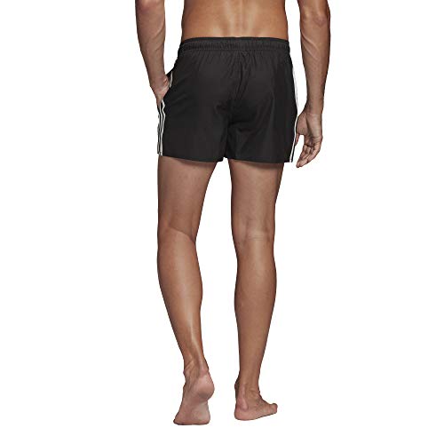 adidas 3S CLX SH VSL Swim Trunks, Mens, Black, Small