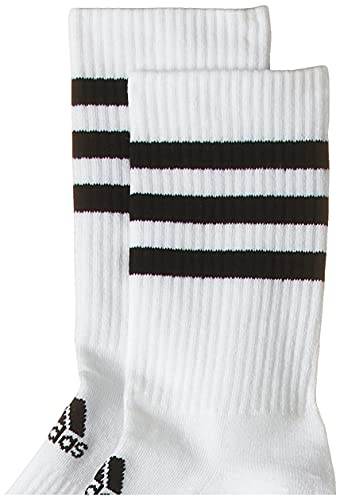 adidas 3S CSH CRW3P Calcetines, Unisex Adulto, White/White/White, L