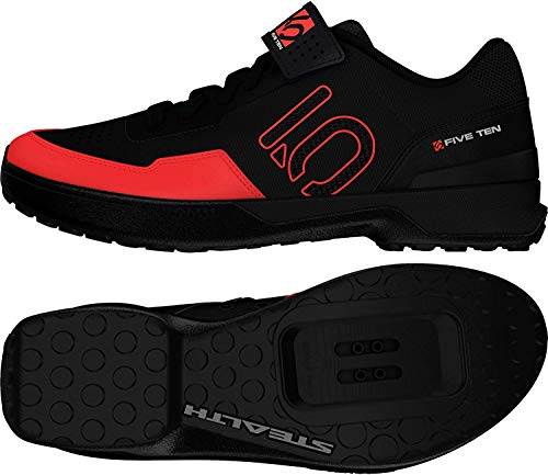 adidas 5.10 Kestrel Lace, Zapatillas Deportivas Hombre, Core Black/Solar Red/Grey Two F17, 42 2/3 EU