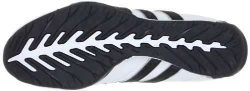 adidas Adi Racer Low - Zapatillas de charol para hombre, Blanco (White / Metallic Silver / Black), EUR 43 1/3