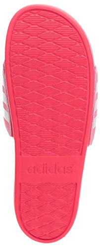 adidas Adilette Comfort, Chanclas Mujer, Rosado/Blanco (Suppop/Ftwbla/Rojsol), 39 1/3 EU