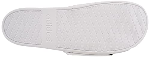 adidas Adilette Comfort, Chanclas Unisex Adulto, NEGBÁS/FTWBLA/NEGBÁS, 47 1/3 EU