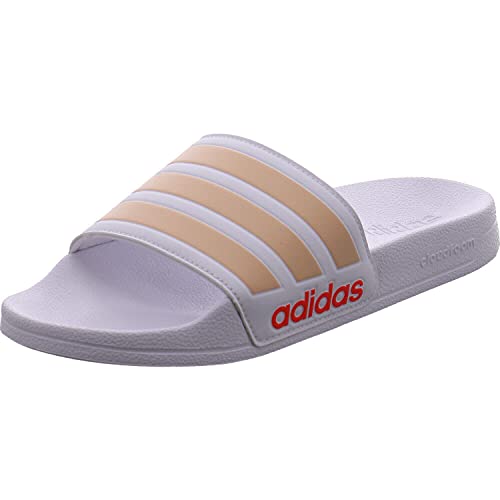 adidas Adilette Shower, Slide Sandal Mujer, Mehrfarbig Ftwbla Rubhal Rojsol, 38 EU