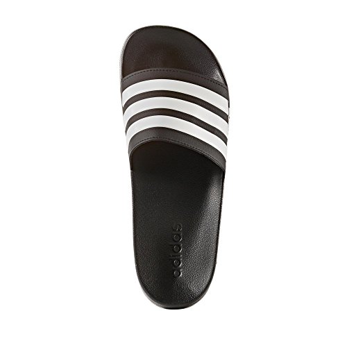 adidas Adilette Shower Stripes, Chanclas Hombre, Core Black Footwear White 01, 40.5 EU