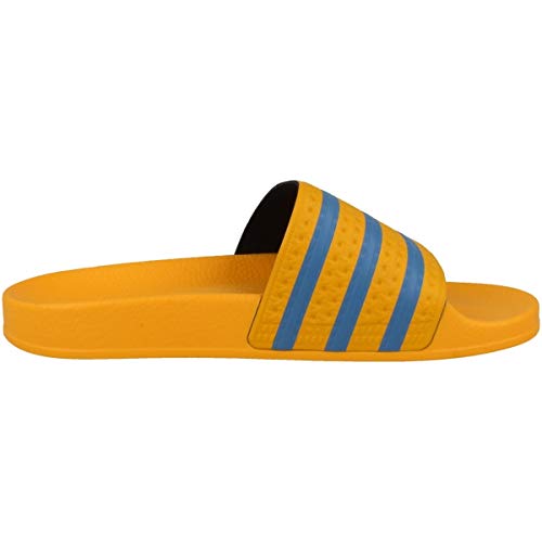 adidas Adilette, Slide Sandal Mujer, Crew Yellow/Hazy Blue/Crew Yellow, 38 EU