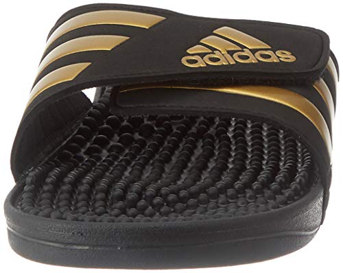 Adidas Adissage Zapatos de playa y piscina Unisex adulto, Negro (Negro 000), 39 EU (6 UK)