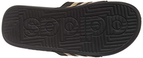 Adidas Adissage Zapatos de playa y piscina Unisex adulto, Negro (Negro 000), 39 EU (6 UK)