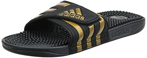 Adidas Adissage Zapatos de playa y piscina Unisex adulto, Negro (Negro 000), 39 EU (6 UK)