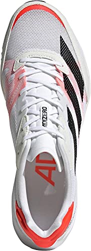 adidas Adizero Adios 6 M, Zapatillas para Correr Hombre, FTWR White Core Black Solar Red, 40 2/3 EU