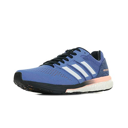 Adidas Adizero Boston 7 w, Zapatillas de Trail Running Mujer, Multicolor (Lilrea/Ftwbla/Tinley 000), 36 2/3 EU