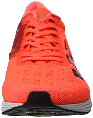 adidas Adizero Boston 9 M, Zapatillas para Correr Hombre, Solar Red Core Black Gold Met, 48 EU