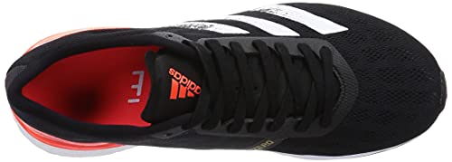 adidas Adizero Boston 9 M, Zapatillas Unisex Adulto, Core Black FTWR White Solar Red, 41 1/3 EU