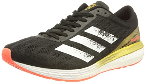 adidas Adizero Boston 9 W, Zapatillas de Running Mujer, Core Black FTWR White Gold Met, 36 2/3 EU