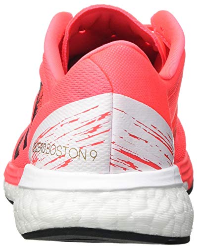 adidas Adizero Boston 9 w, Zapatillas Deportivas Hombre, Signal Pink Core Black Copper Met, 38 2/3 EU