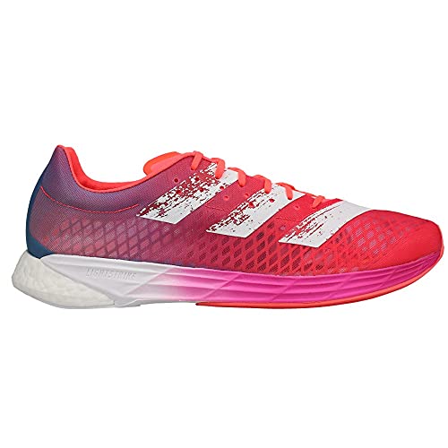 adidas Adizero Pro Shoe - Men's Running Signal Pink/Cloud White/Shock Pink