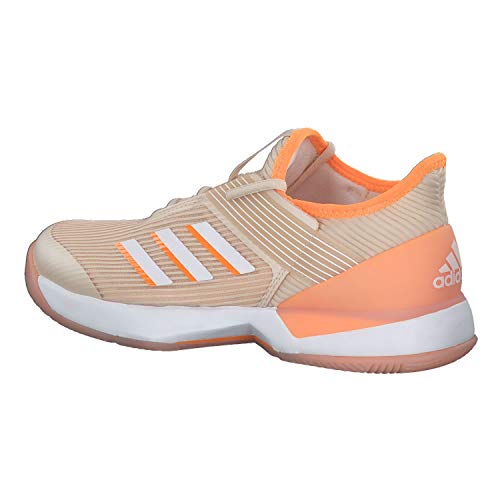 Adidas Adizero Ubersonic 3 w, Zapatillas de Tenis Mujer, Multicolor (Lino/Ftwbla/Narfla 000), 44 EU