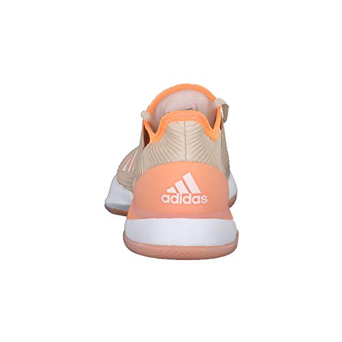 Adidas Adizero Ubersonic 3 w, Zapatillas de Tenis Mujer, Multicolor (Lino/Ftwbla/Narfla 000), 44 EU