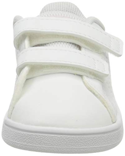 adidas Advantage I, Sneaker Unisex niños, Footwear White Real Pink Footwear White, 26 EU