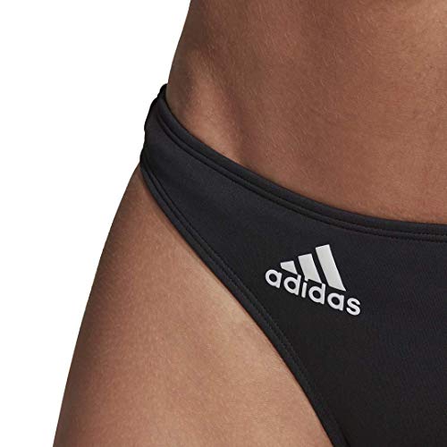 adidas Bach Voleibol Bikini Inferior Traje de baño Separado, Mujer, Traje de baño de 2 Piezas, GLE20, Negro/Blanco, XS