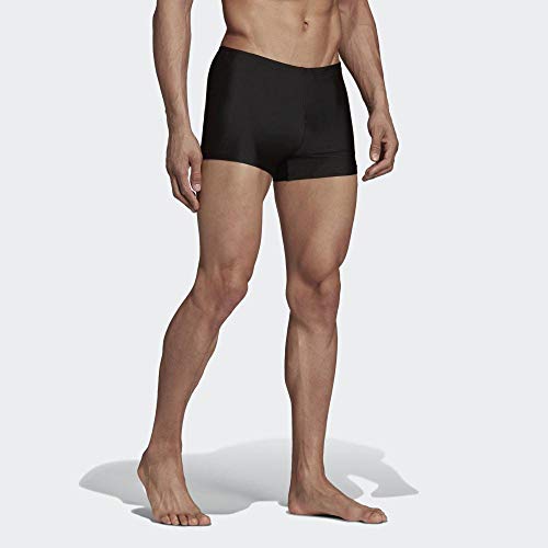 adidas Badge Fitness Boxer-Badehose M Bañador, Hombre, Negro (Black/White), 4