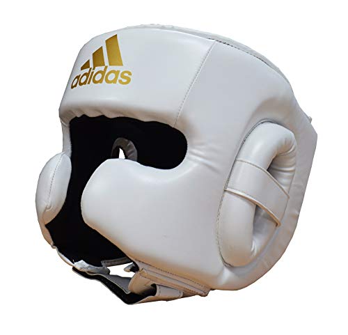 adidas Boxing Training Head Guard Speed Sparring-Protector de Cabeza para Entrenamiento de Boxeo, Unisex Adulto, Negro, S