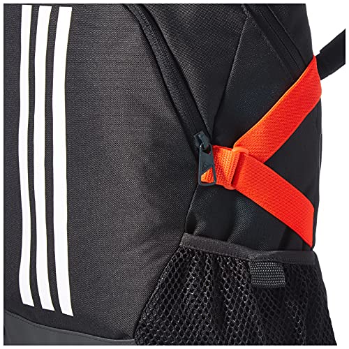 Adidas BP Power V S Sports - Mochila para niños , Gris Carbon/Rojo (Carbon/White/Vista Grey/App Solar Red), Talla única