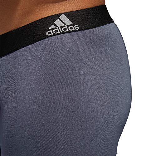 adidas Calzoncillos Tipo bóxer para Hombre (3 Unidades), Onix/Negro/Gris | Negro/Onix | Gris/Negro, 4XL