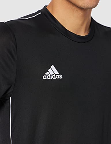 Adidas CORE18 JSY T-shirt, Hombre, Black/ White, L