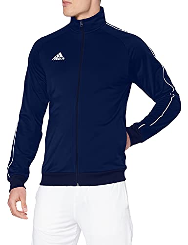 adidas Core18 PES Jkt Chaqueta, Hombre, Azul (Dark Blue/White), L