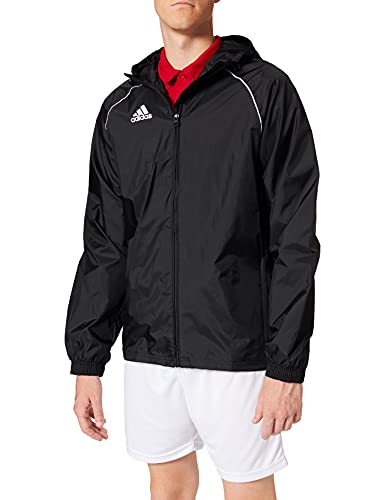 adidas CORE18 RN JKT Chaqueta Deportiva, Hombre, Negro (Black/White), M