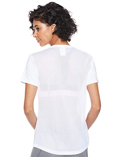 Adidas Desing 2 Move Logo tee Camiseta, Mujer, Blanco (White), S