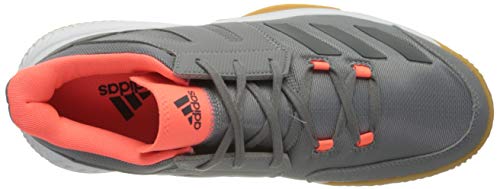 adidas Essence, Zapatilla de Balonmano Hombre, Grey Three F17 Grey Six Signal Coral, 47 1/3 EU