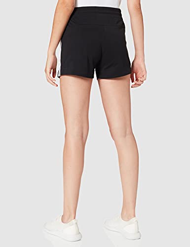 adidas Essentials 3-Stripes Shorts Pantalones Cortos de Deporte, Mujer, Negro (Black/White), L